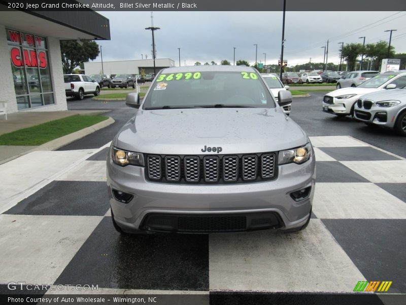 Billet Silver Metallic / Black 2020 Jeep Grand Cherokee Altitude