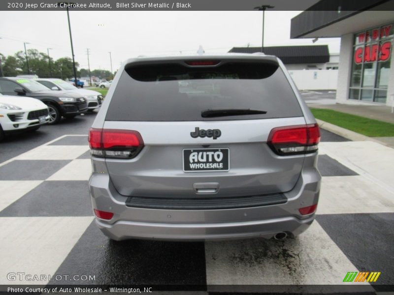 Billet Silver Metallic / Black 2020 Jeep Grand Cherokee Altitude