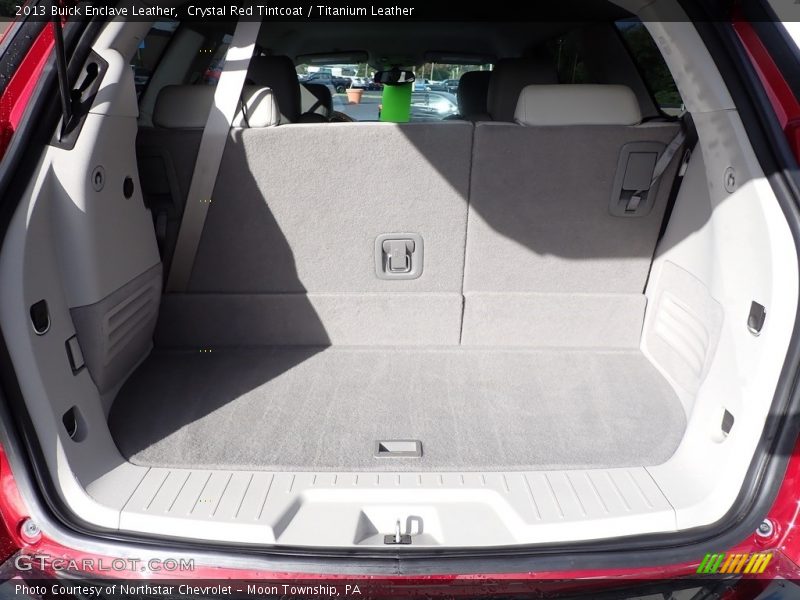Crystal Red Tintcoat / Titanium Leather 2013 Buick Enclave Leather