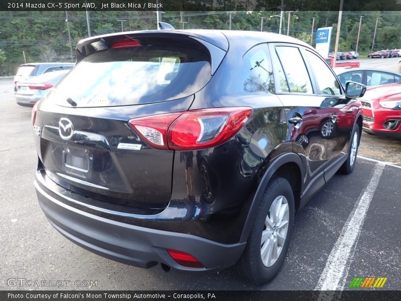 Jet Black Mica / Black 2014 Mazda CX-5 Sport AWD