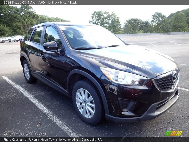 Jet Black Mica / Black 2014 Mazda CX-5 Sport AWD
