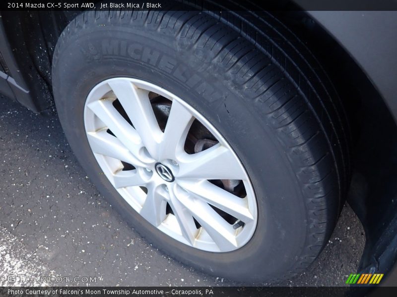 Jet Black Mica / Black 2014 Mazda CX-5 Sport AWD