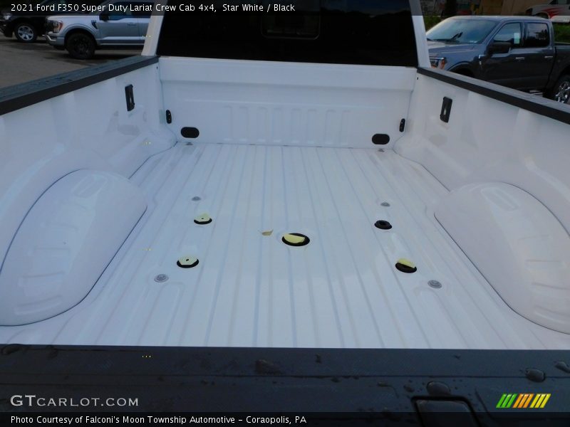 Star White / Black 2021 Ford F350 Super Duty Lariat Crew Cab 4x4