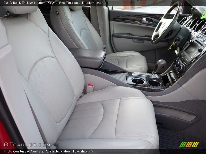 Crystal Red Tintcoat / Titanium Leather 2013 Buick Enclave Leather