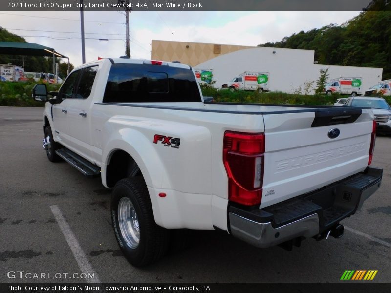Star White / Black 2021 Ford F350 Super Duty Lariat Crew Cab 4x4