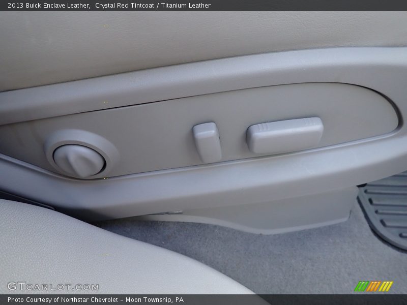 Crystal Red Tintcoat / Titanium Leather 2013 Buick Enclave Leather