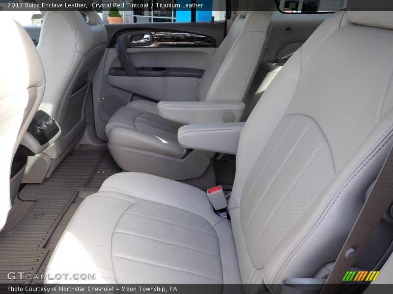 Crystal Red Tintcoat / Titanium Leather 2013 Buick Enclave Leather