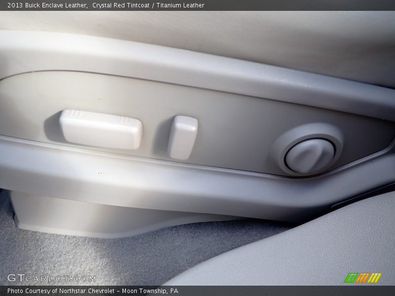 Crystal Red Tintcoat / Titanium Leather 2013 Buick Enclave Leather