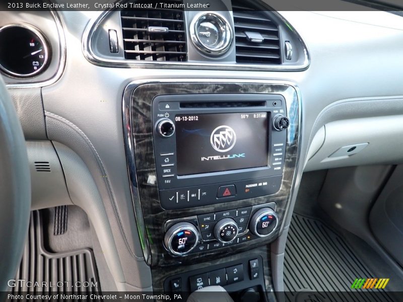 Crystal Red Tintcoat / Titanium Leather 2013 Buick Enclave Leather