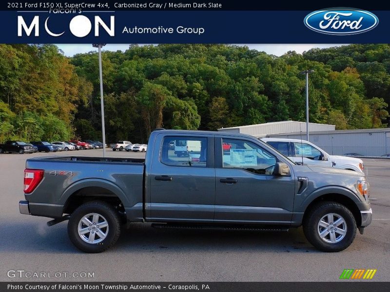 Carbonized Gray / Medium Dark Slate 2021 Ford F150 XL SuperCrew 4x4