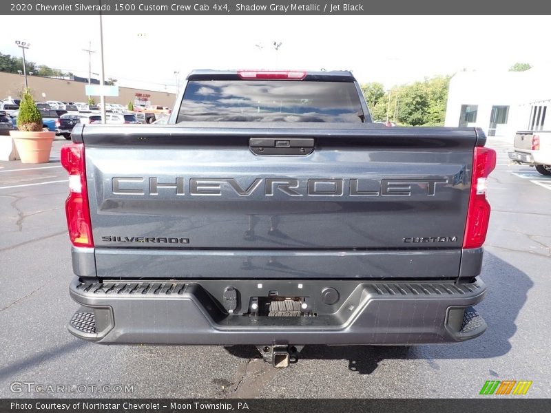 Shadow Gray Metallic / Jet Black 2020 Chevrolet Silverado 1500 Custom Crew Cab 4x4