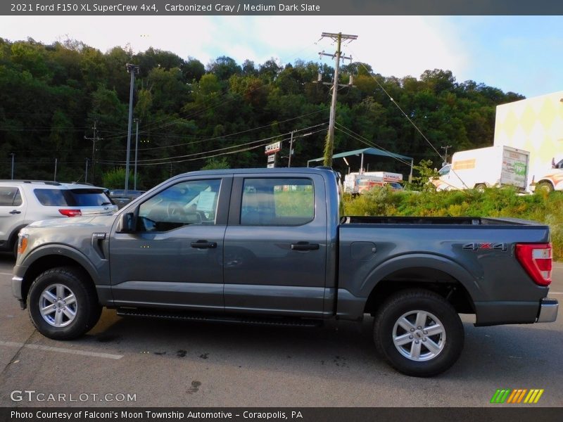 Carbonized Gray / Medium Dark Slate 2021 Ford F150 XL SuperCrew 4x4