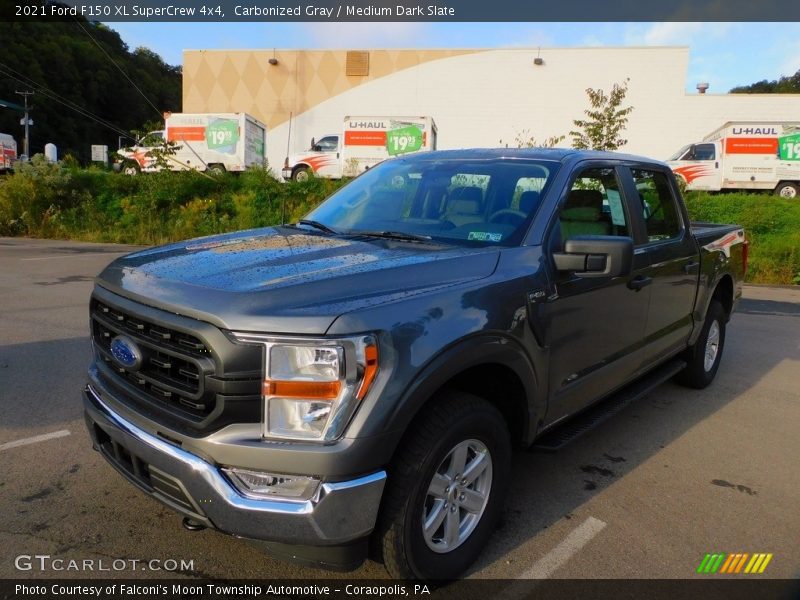 Carbonized Gray / Medium Dark Slate 2021 Ford F150 XL SuperCrew 4x4