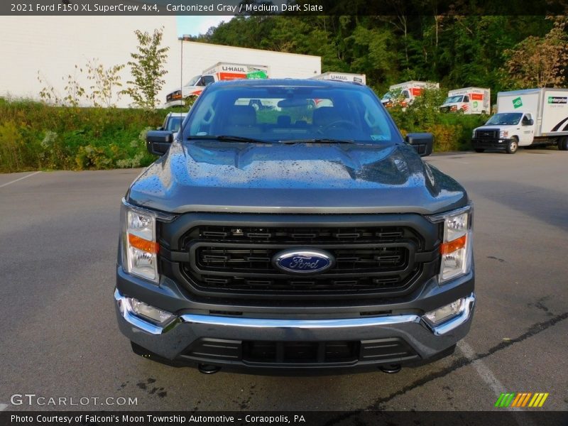 Carbonized Gray / Medium Dark Slate 2021 Ford F150 XL SuperCrew 4x4
