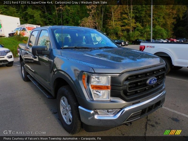 Carbonized Gray / Medium Dark Slate 2021 Ford F150 XL SuperCrew 4x4
