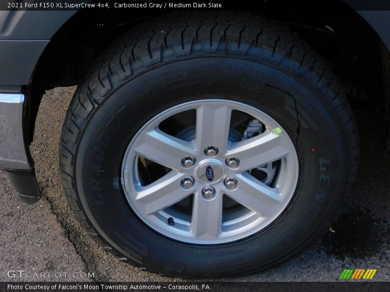 Carbonized Gray / Medium Dark Slate 2021 Ford F150 XL SuperCrew 4x4
