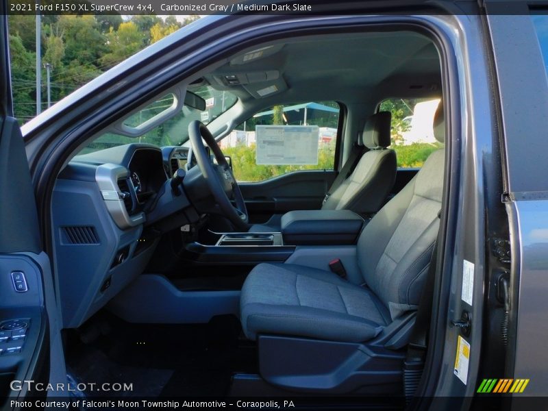Carbonized Gray / Medium Dark Slate 2021 Ford F150 XL SuperCrew 4x4