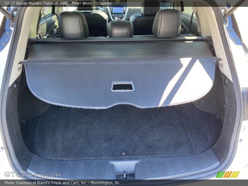 Pearl White / Graphite 2017 Nissan Murano Platinum AWD