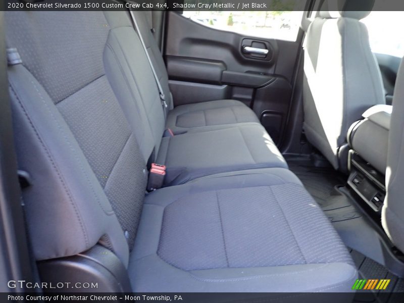 Shadow Gray Metallic / Jet Black 2020 Chevrolet Silverado 1500 Custom Crew Cab 4x4
