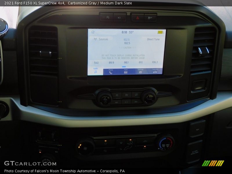 Carbonized Gray / Medium Dark Slate 2021 Ford F150 XL SuperCrew 4x4