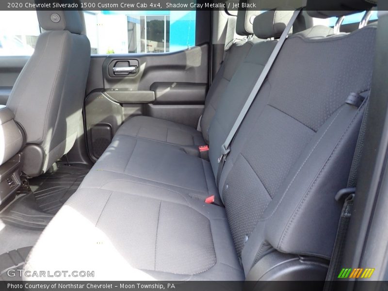 Shadow Gray Metallic / Jet Black 2020 Chevrolet Silverado 1500 Custom Crew Cab 4x4