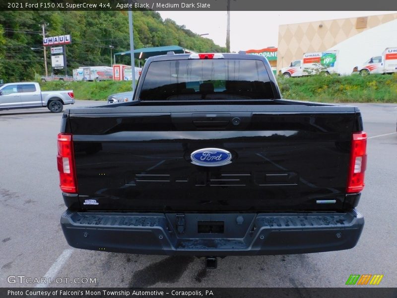 Agate Black / Medium Dark Slate 2021 Ford F150 XL SuperCrew 4x4