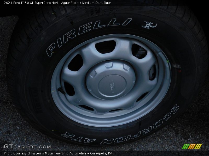 Agate Black / Medium Dark Slate 2021 Ford F150 XL SuperCrew 4x4