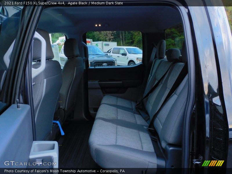 Agate Black / Medium Dark Slate 2021 Ford F150 XL SuperCrew 4x4