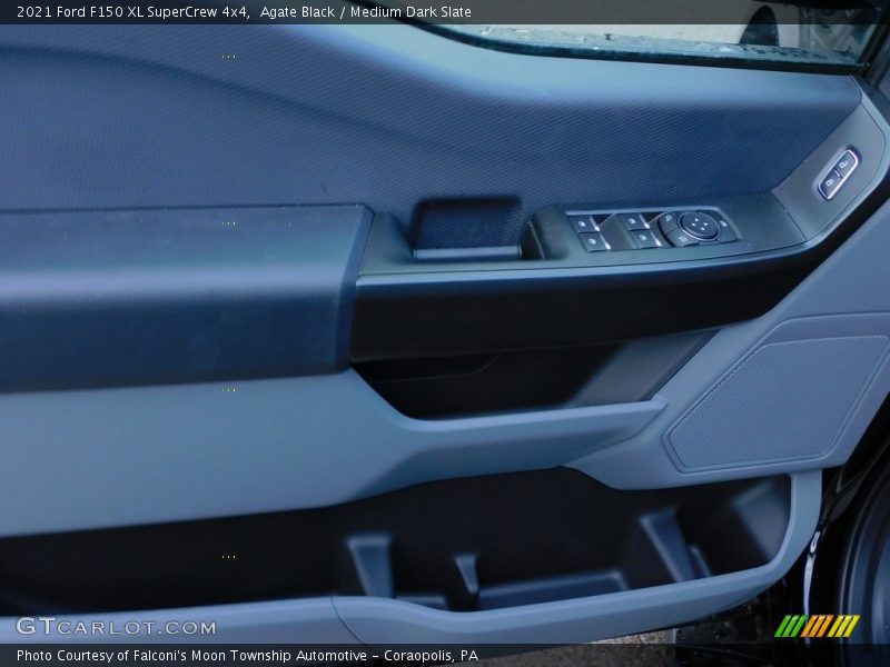 Agate Black / Medium Dark Slate 2021 Ford F150 XL SuperCrew 4x4