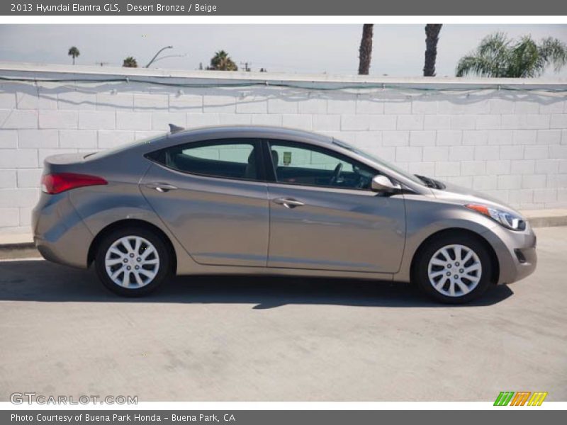 Desert Bronze / Beige 2013 Hyundai Elantra GLS