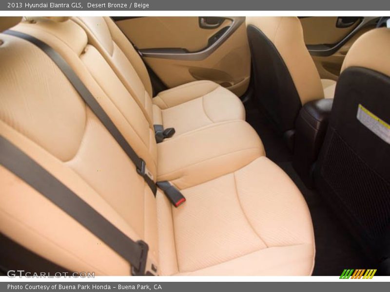 Desert Bronze / Beige 2013 Hyundai Elantra GLS