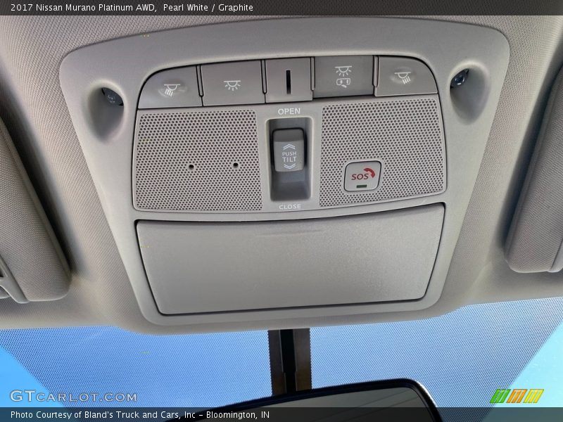 Pearl White / Graphite 2017 Nissan Murano Platinum AWD