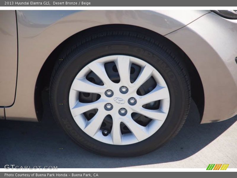 Desert Bronze / Beige 2013 Hyundai Elantra GLS