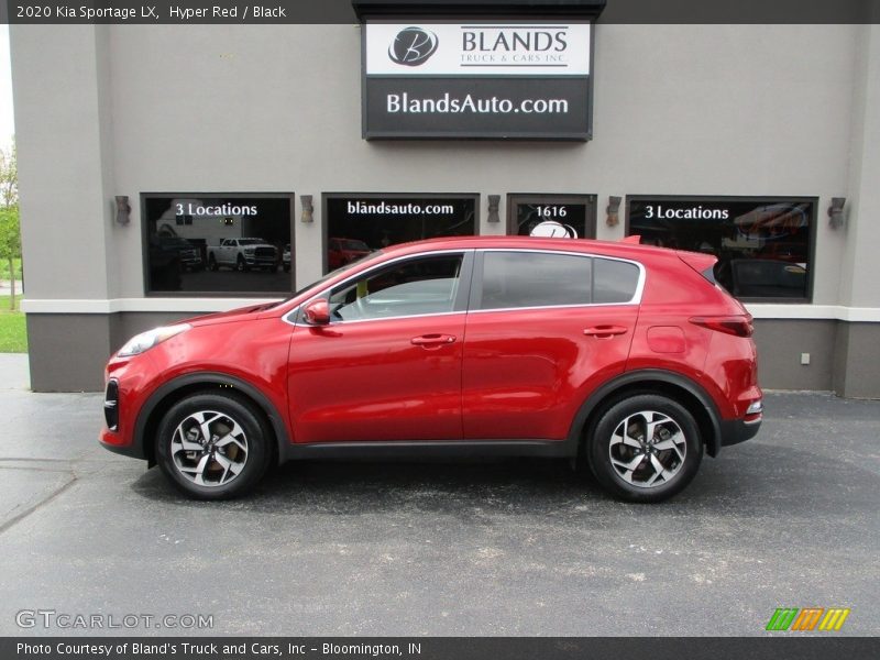 Hyper Red / Black 2020 Kia Sportage LX