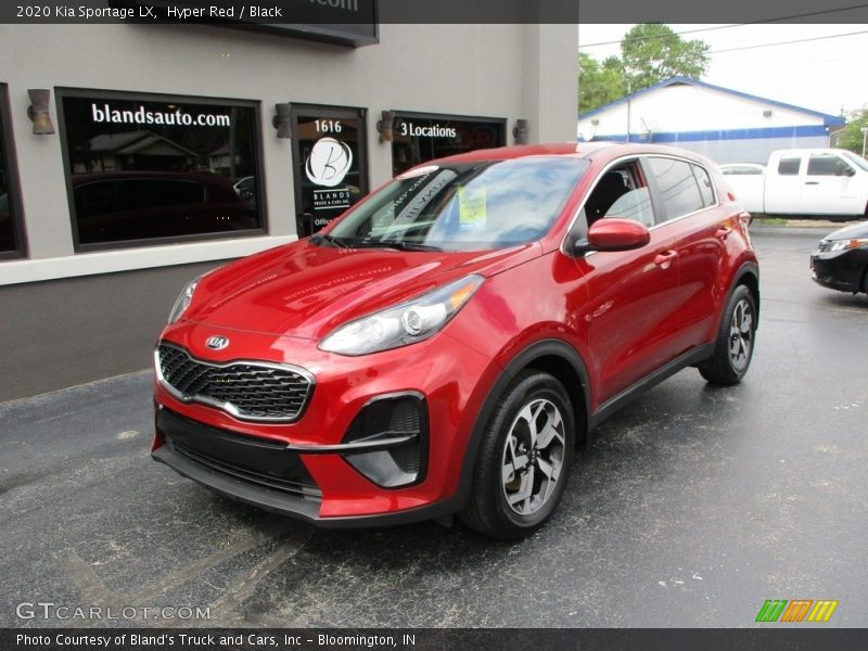 Hyper Red / Black 2020 Kia Sportage LX