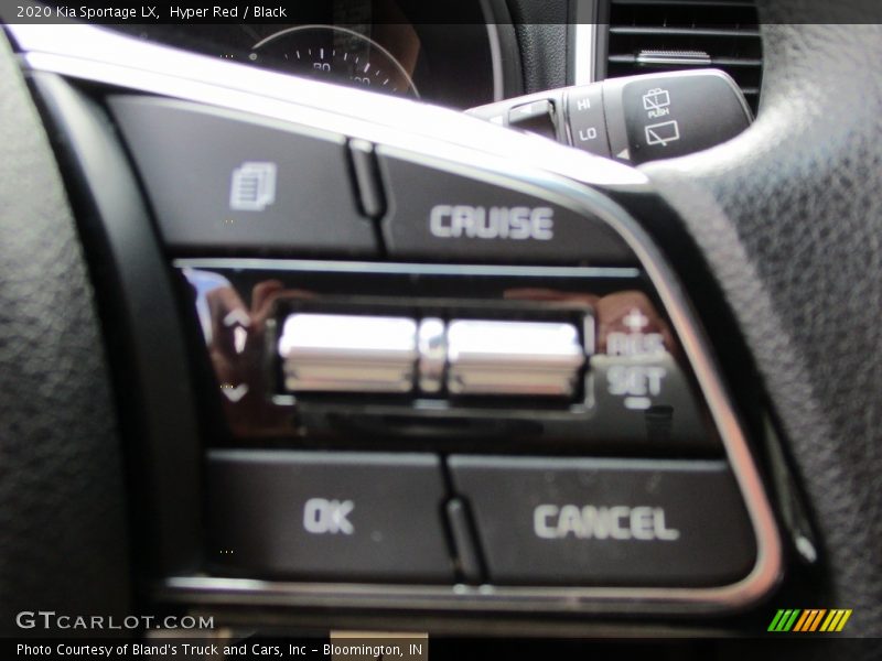Hyper Red / Black 2020 Kia Sportage LX