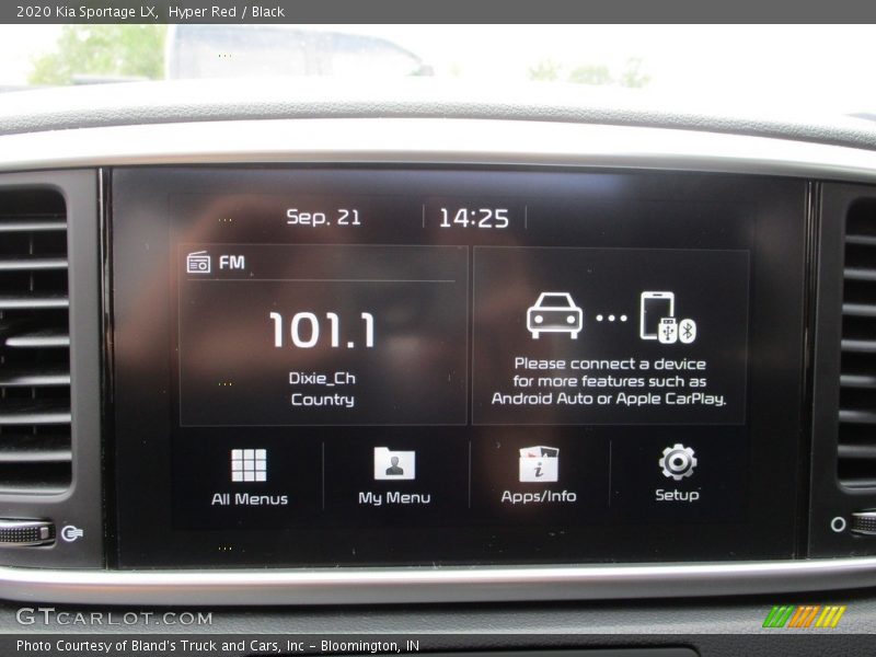 Hyper Red / Black 2020 Kia Sportage LX