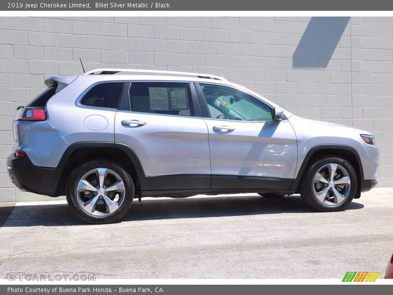 Billet Silver Metallic / Black 2019 Jeep Cherokee Limited
