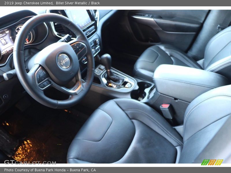 Billet Silver Metallic / Black 2019 Jeep Cherokee Limited