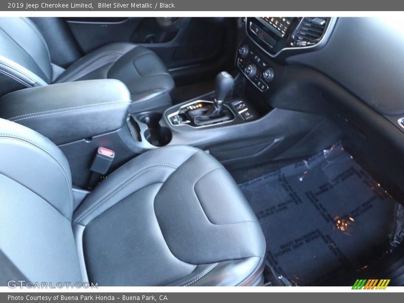 Billet Silver Metallic / Black 2019 Jeep Cherokee Limited