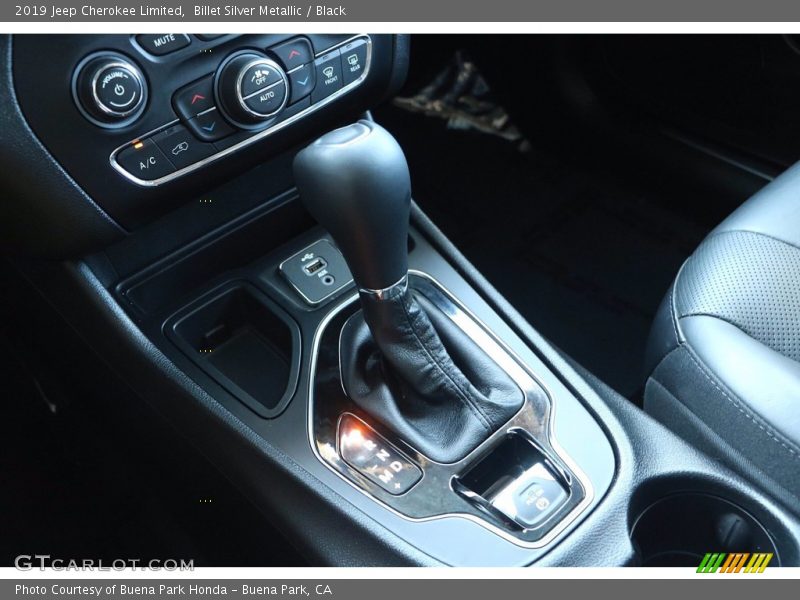 Billet Silver Metallic / Black 2019 Jeep Cherokee Limited