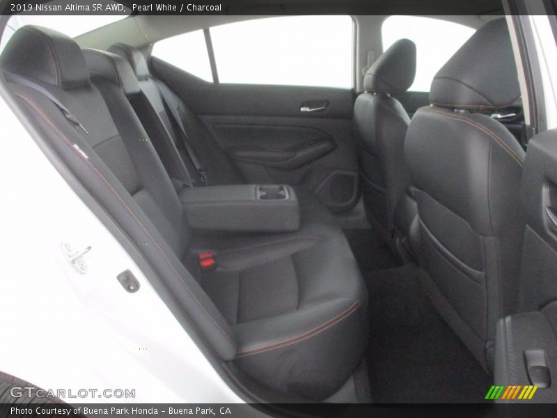 Pearl White / Charcoal 2019 Nissan Altima SR AWD