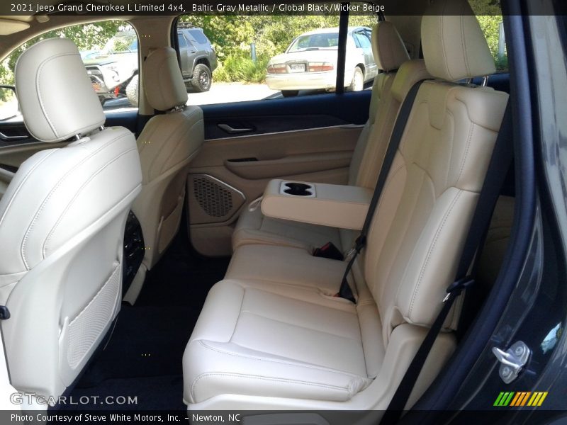 Baltic Gray Metallic / Global Black/Wicker Beige 2021 Jeep Grand Cherokee L Limited 4x4