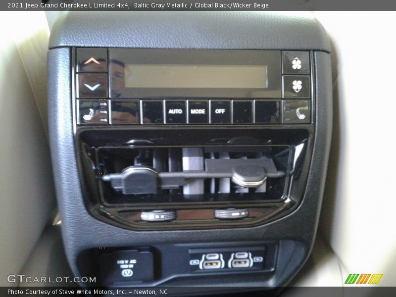 Baltic Gray Metallic / Global Black/Wicker Beige 2021 Jeep Grand Cherokee L Limited 4x4