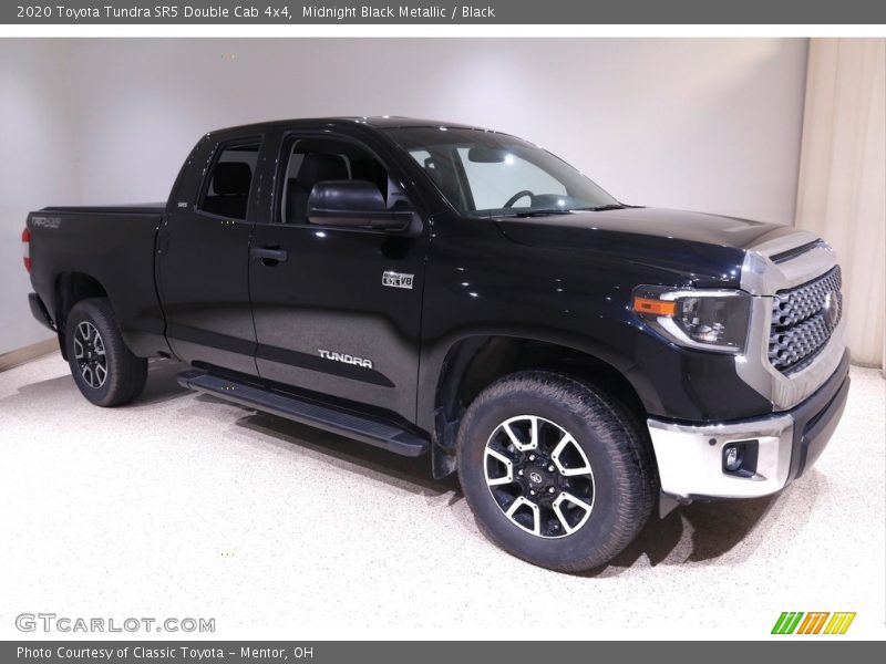 Midnight Black Metallic / Black 2020 Toyota Tundra SR5 Double Cab 4x4