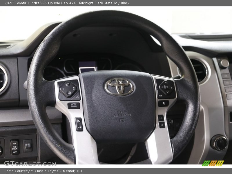 Midnight Black Metallic / Black 2020 Toyota Tundra SR5 Double Cab 4x4