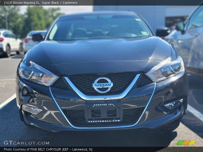 Super Black / Cashmere 2018 Nissan Maxima SL