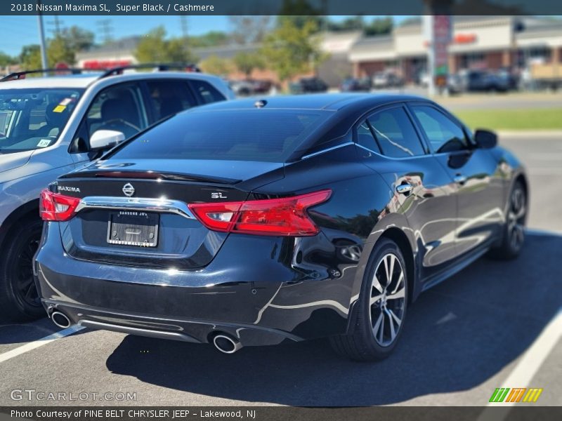 Super Black / Cashmere 2018 Nissan Maxima SL