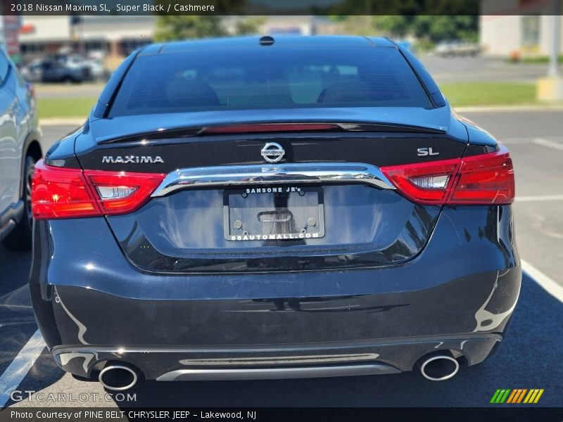 Super Black / Cashmere 2018 Nissan Maxima SL