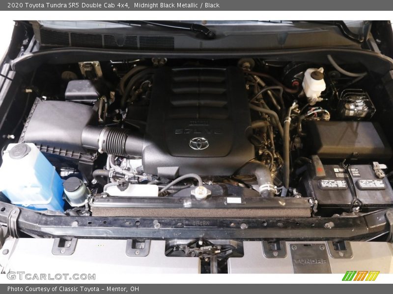 Midnight Black Metallic / Black 2020 Toyota Tundra SR5 Double Cab 4x4
